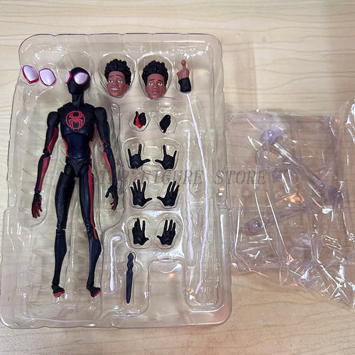 SHF Spider-Man Across the Spiderverse Miles Morales Action Figure PVC