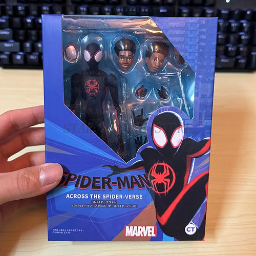 SHF Spider-Man Across the Spiderverse Miles Morales Action Figure PVC