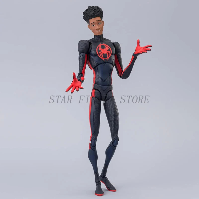 SHF Spider-Man Across the Spiderverse Miles Morales Action Figure PVC