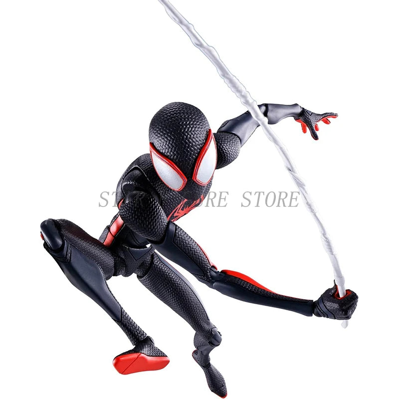 SHF Spider-Man Across the Spiderverse Miles Morales Action Figure PVC