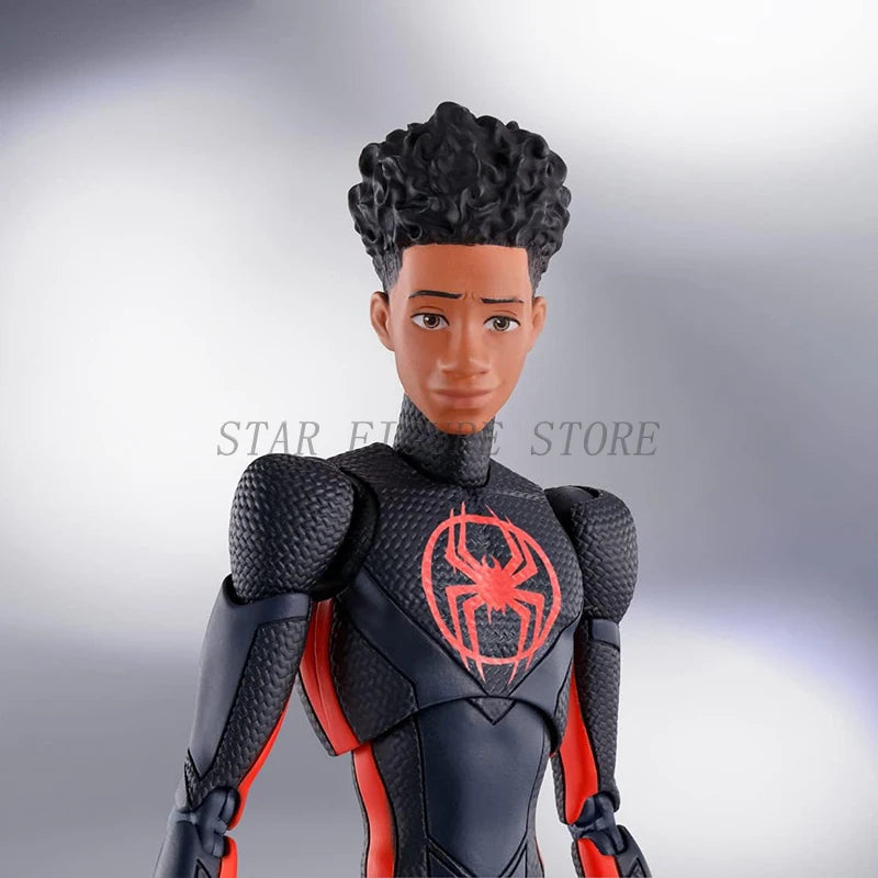 SHF Spider-Man Across the Spiderverse Miles Morales Action Figure PVC