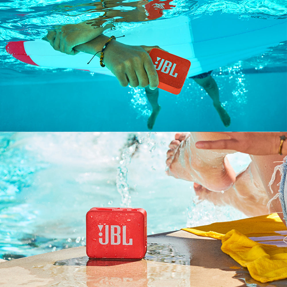 Altavoz Bluetooth JBL GO2 portátil, inalámbrico y resistente al agua IPX7